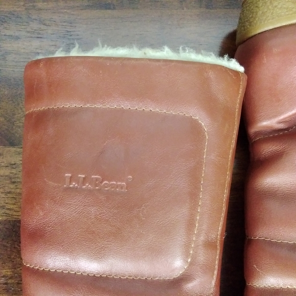 Vintage L.L. Bean Quilted Leather Boots - Picture 8 of 8